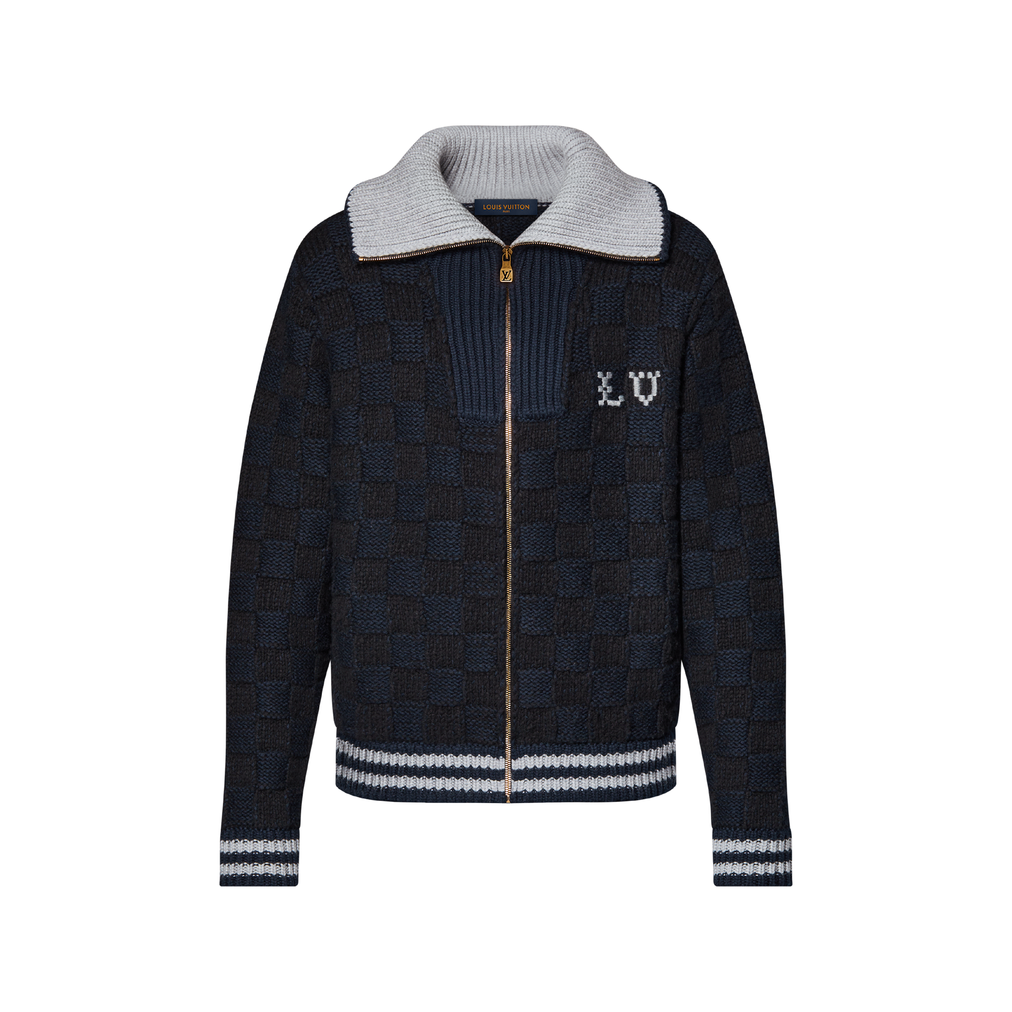 Damier Knit Blouson - Ready-to-Wear | LOUIS VUITTON